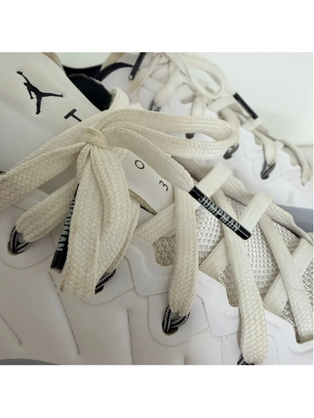 Nike Air Jordan Trainer Prime White Wolf Gray Men's Size 9 Basketball